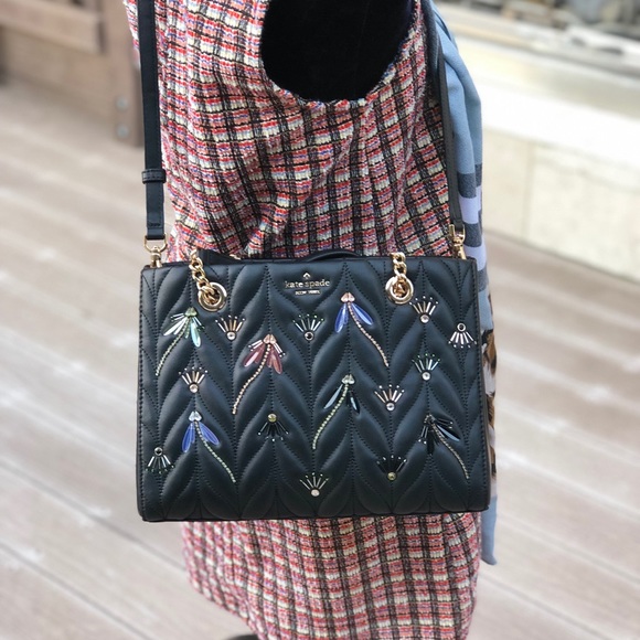 NWT kate spade quilted dragonfly handbag&wallet - Picture 8 of 8